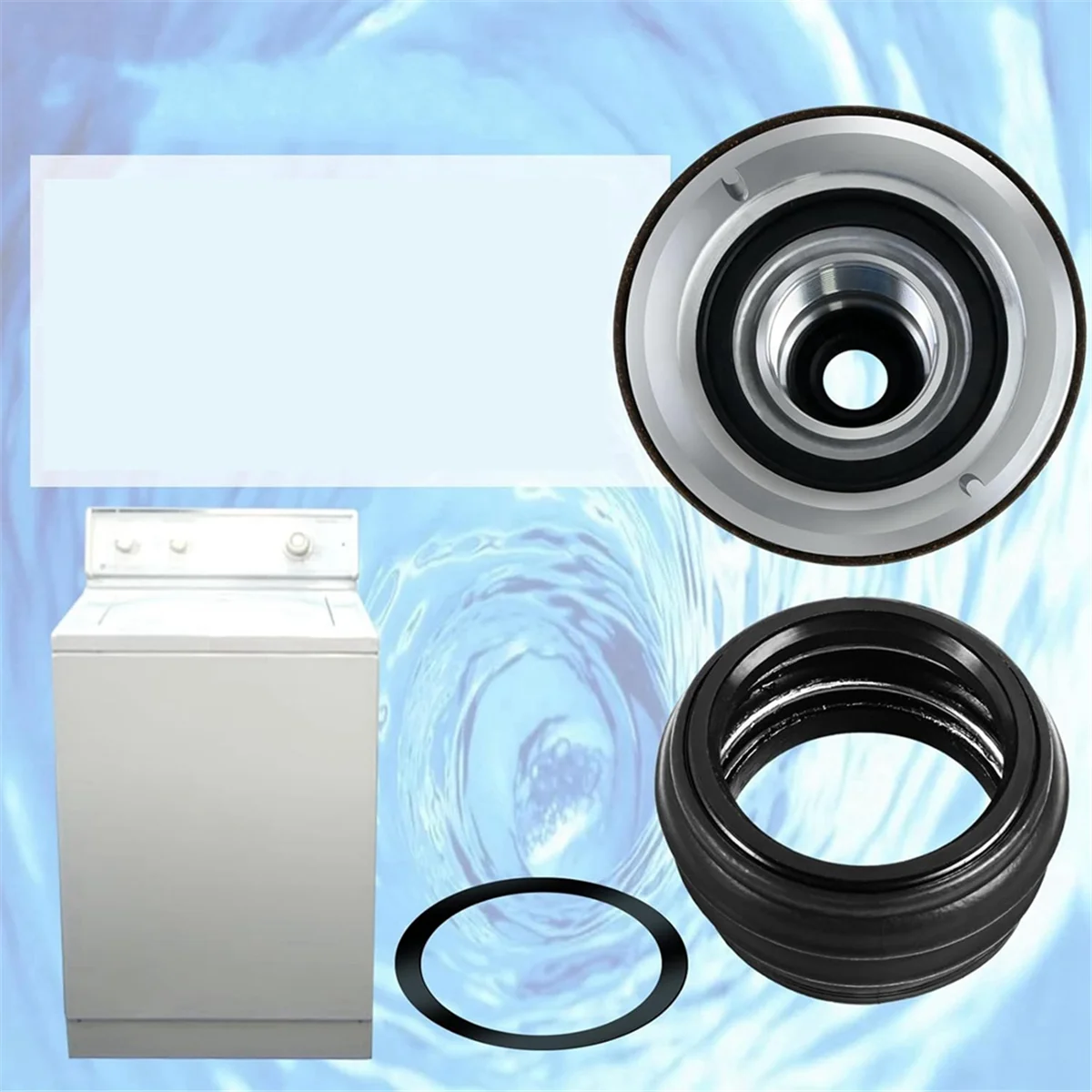 

Washer Tub Stem & Seal Repair Kit 6-2095720 Washer Tub Stem & Seal Repair Kit for Jenn Air Compatible with & Compatible with Was