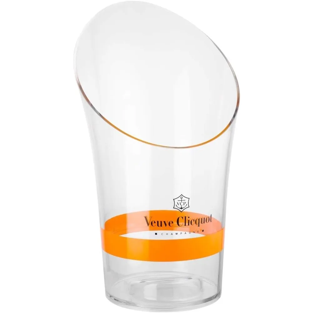 

Холодильник для бутылок с ведром для шампанского для бутылок Magnum емкостью 0,75 и 1,5 л (прозрачный/желтый)