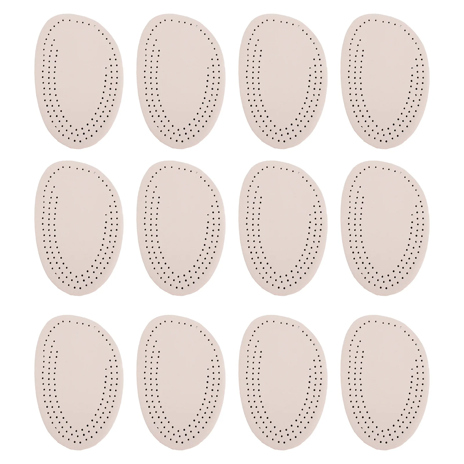 

6pcs Forefoot Pads Soft Half Insoles For High Heels Women Anti Slip Cushion Inserts Comfortable Fit Office Party Wear