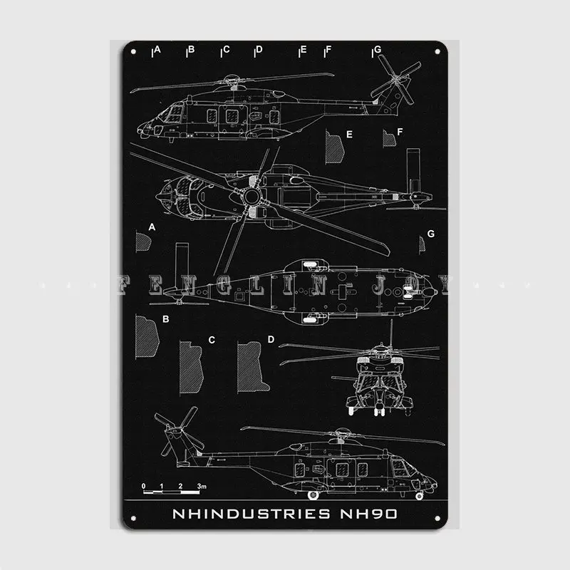 Nhindustries Nh90 Metal Sign Pub Kitchen Personalized Plaques Tin Sign Poster