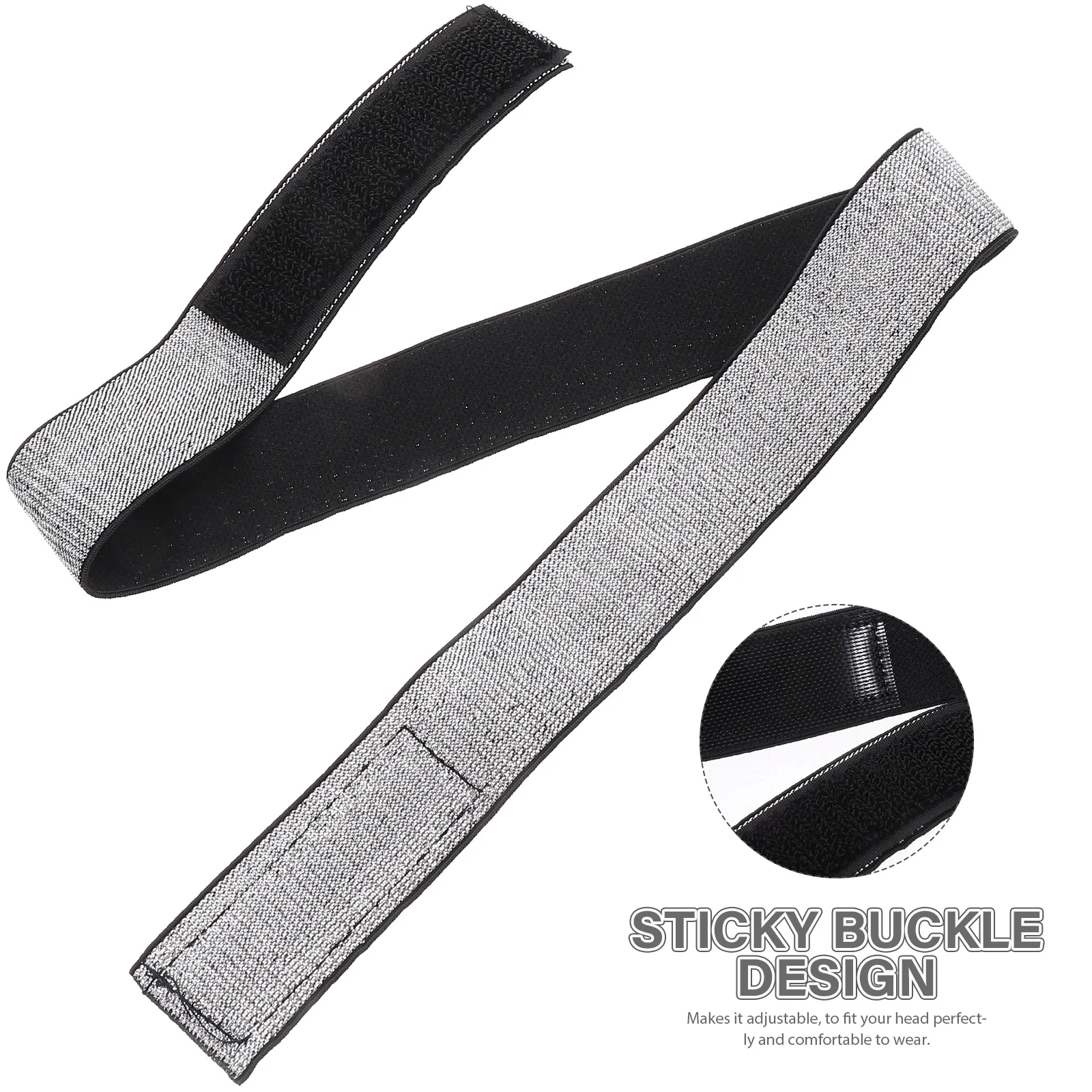 

1 set 1 Set Of Adjustable Elastic Bands Non-Slip Comfortable Fixing Hair Net Band For Women Accessories Thick Strap