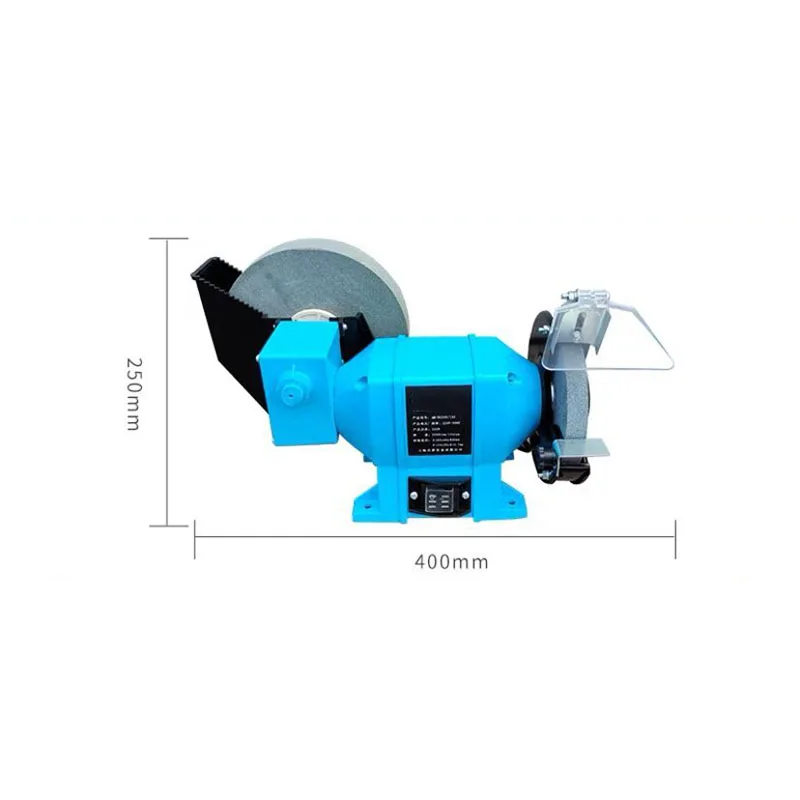 350w seco e molhado refrigerado a água moedor de controle de velocidade ultra-silencioso multi-função display digital faca de polimento de mesa afiado