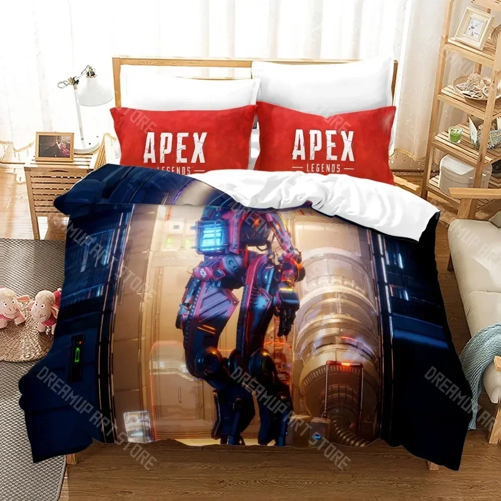 2026 3D Print APEX Legends Bedding Set Single Twin Full Queen King Size Shooting Game Bed Set Aldult Kid Bedroom Duvetcover Sets