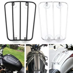 Motorcycle Fuel Tank Luggage Rack Aero Parcel Rack with Suction Cups For Triumph Bonneville Thruxton 900 T100 T120 Royal GT650
