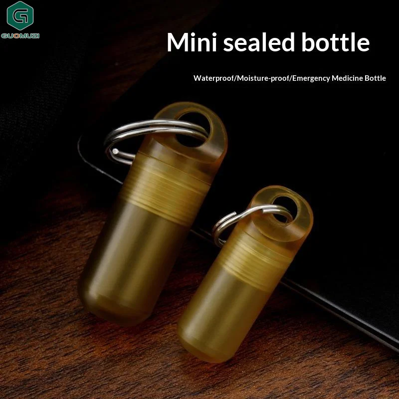 Small PEI Pill Bottle Multifun - Edc Pill Carry 评论和价格