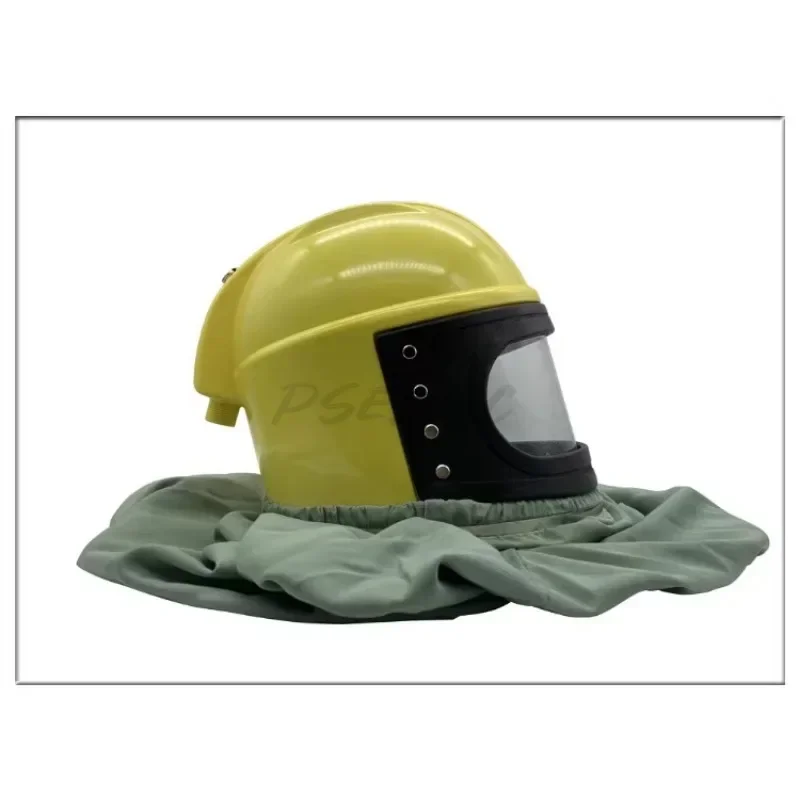 Industrial Antivirus Safety Sandblasting Helmet Spray Paint Protective Suit  Dustproof Shawl