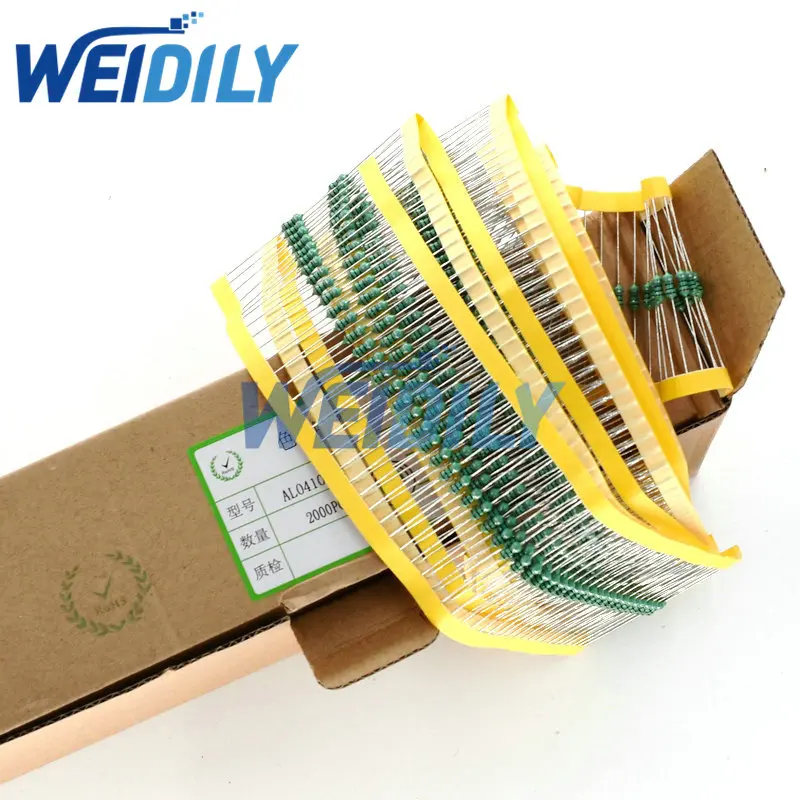 120PCS 1/2W Color Ring Inductor Assortment 0410 0.5W Inductors 1UH-1MH 12valuesX10pcs=120pcs Inductors Assorted Set Kit