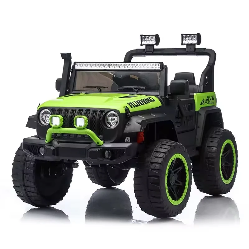 Customized 12V Kids Electric Ride-on Car With Double Seat Plastic Battery Operated Toy Car For Children's Drive