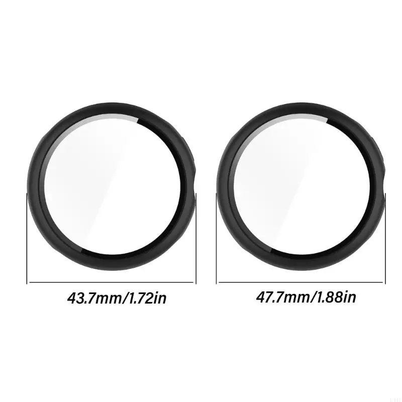 L41f PC Protector Glass Protector for Watch 3 41mm 45mm 45mm srackproof Cover Covere Coverage Coverage Full