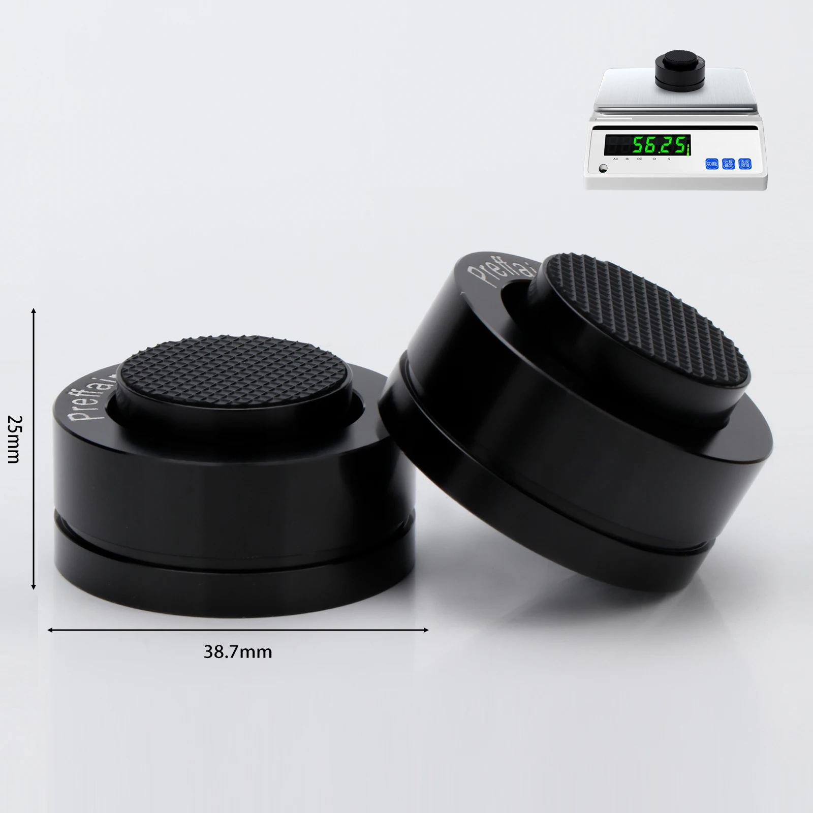 SP3918 4pcs HIFI Audio Speaker feet Amplifier Ceramic Beads Steel Ball Scroll Anti-shock Absorber Foot Nail Pad Vibration Base