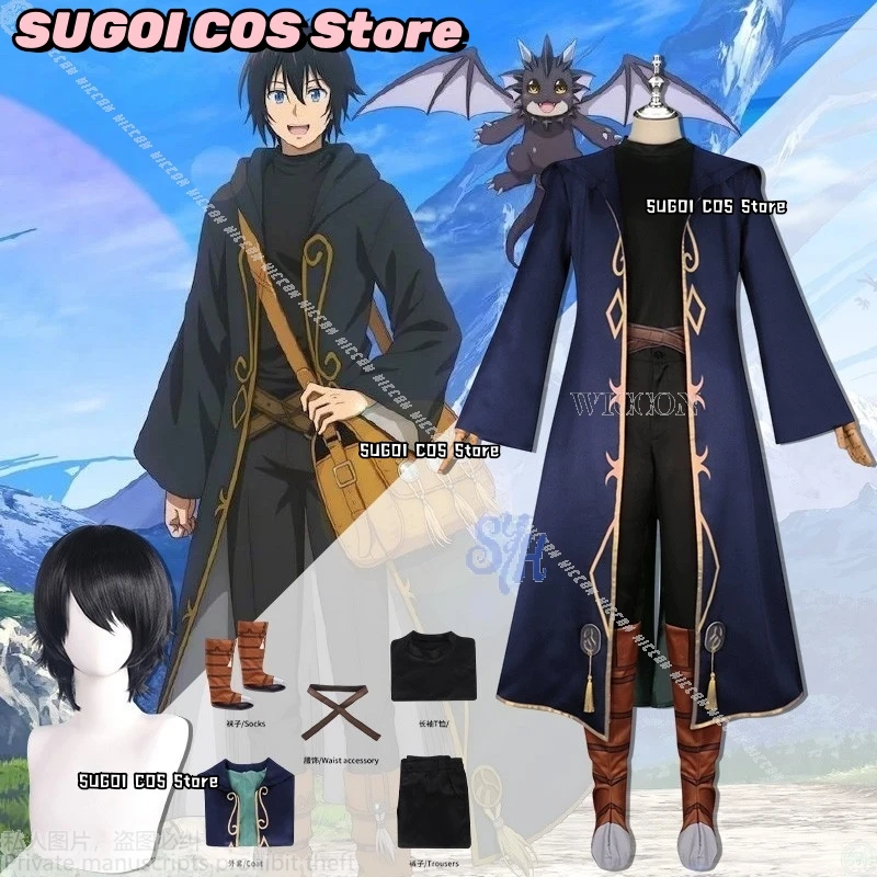 Anime La aventura de un recolector en Isekai, Sozai Saishuka No Isekai Ryokouki Cosplay Takeru Kamishiro disfraz {SUGOI COS} Halloween
