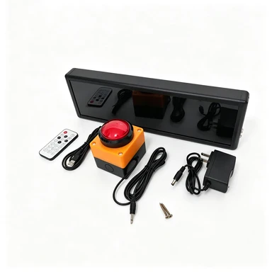 2.3 Inch 6 Digit LED Display Countdown Timer Stopwatch Counter with Remote Control for Competition Speech Training