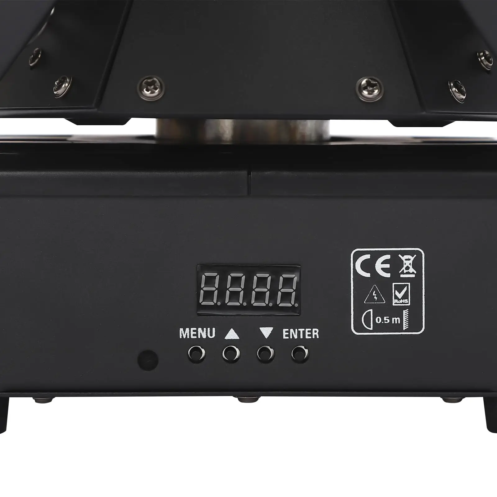 Lumière Disco à tête mobile 180W, 3 têtes RGBW DMX512, faisceau lumineux de fête DJ, lumière de scène rotative à tête mobile pour discothèque et mariage