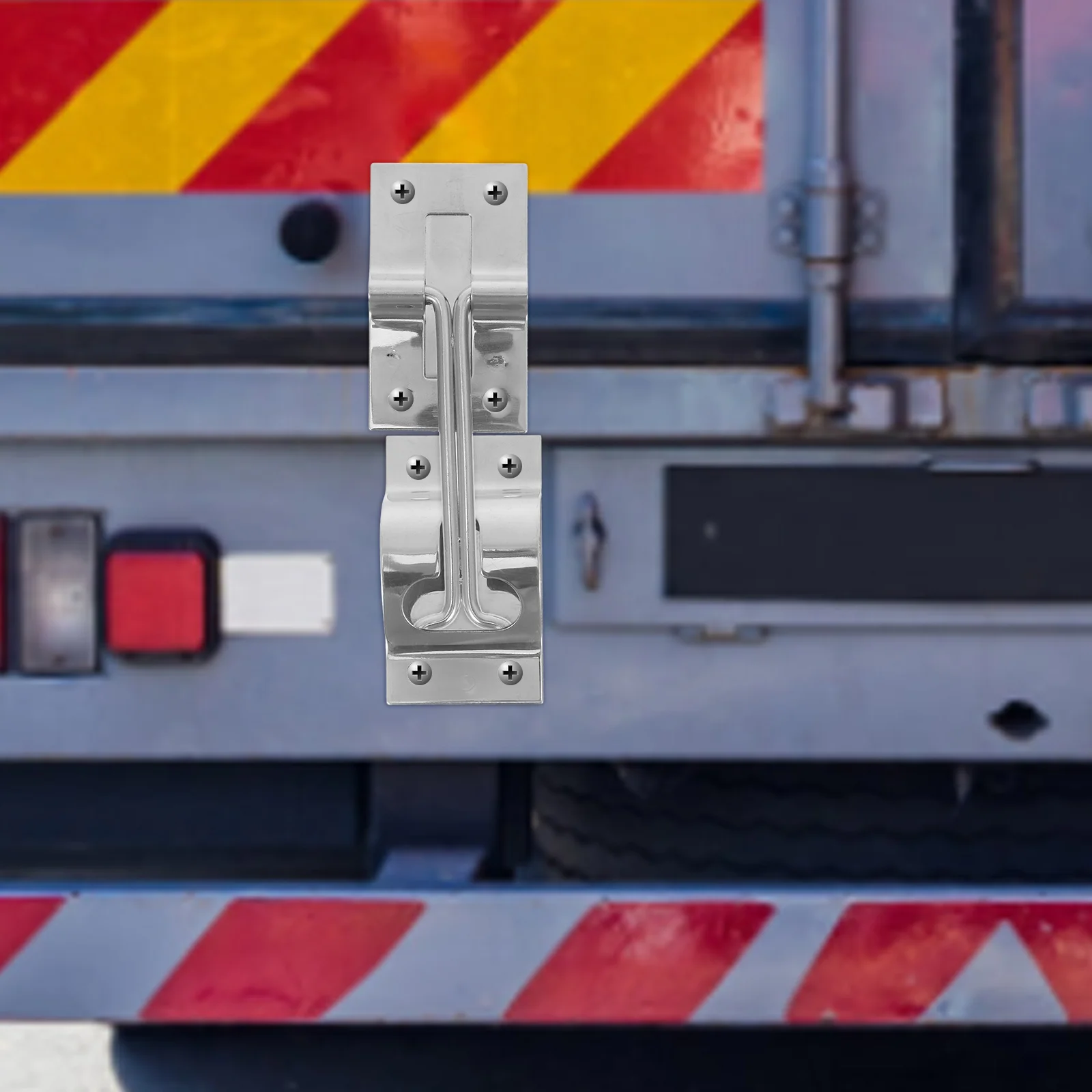 

Stainless Steel Door Hook Trailer Latch Handle for Tailgate Hasp Replacement Horse Holder Kit