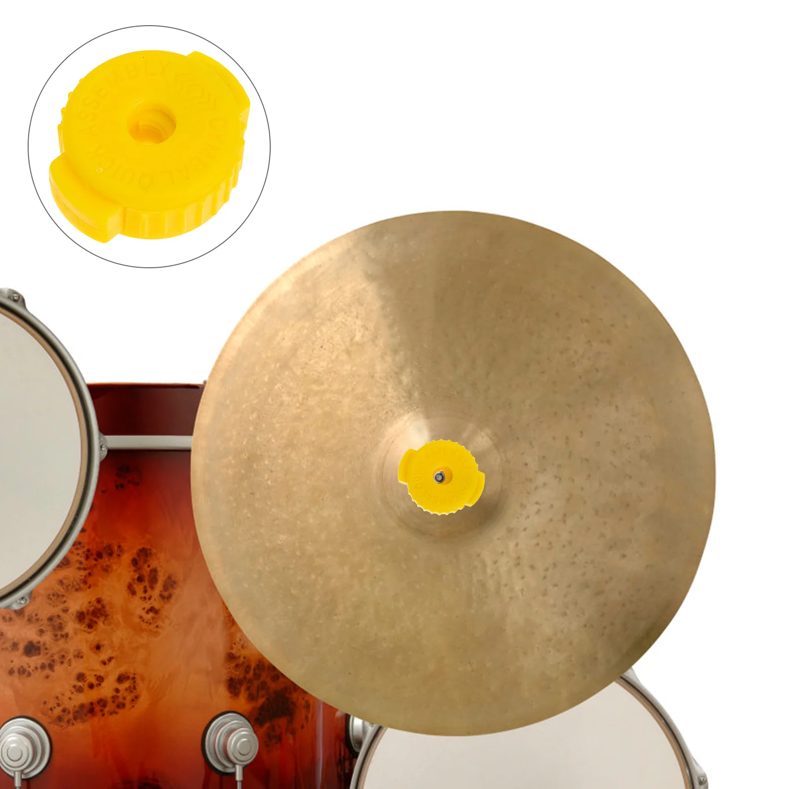 

Drum Cymbal Nut Premium ABS Durable Lightweight Portable for Drum Set Adjustment and Repair Percussion Cymbal Accessories