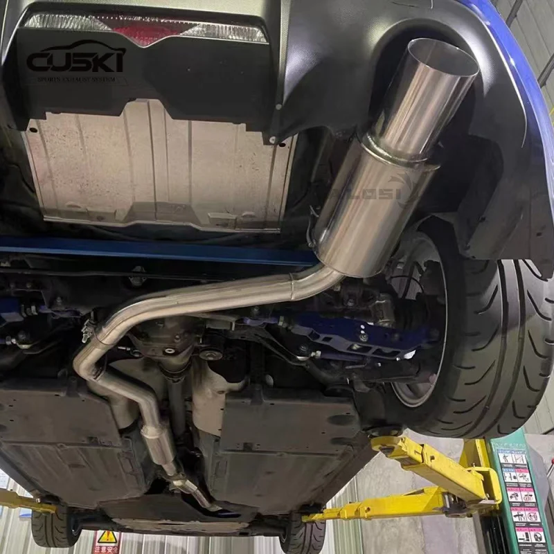 عادم الأداء مناسب لسيارة Toyota 86 2.0 2012-2020 عكس الضغط عادم السيارة الرياضية التحكم في عادم الصوت مخرج الطاقة #1