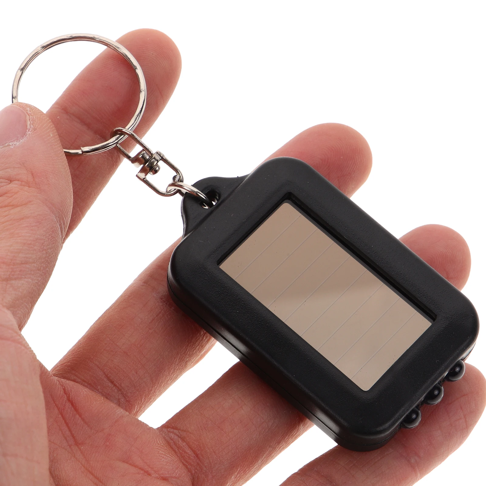 

5Pcs Solar Powered Mini Keychain Flashlight LED Keychain Light For Outdoor Camping Hiking Emergency