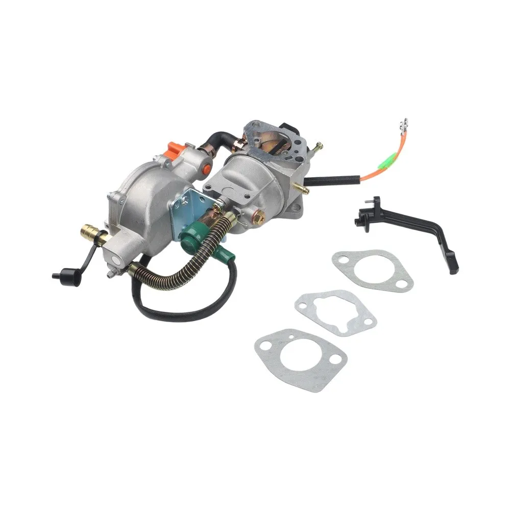 Carburetor Designed for Dual Fuel For LPG Conversion For Gx390 188F 190F 4.5KW 5.5KW Engine Output Metal Material