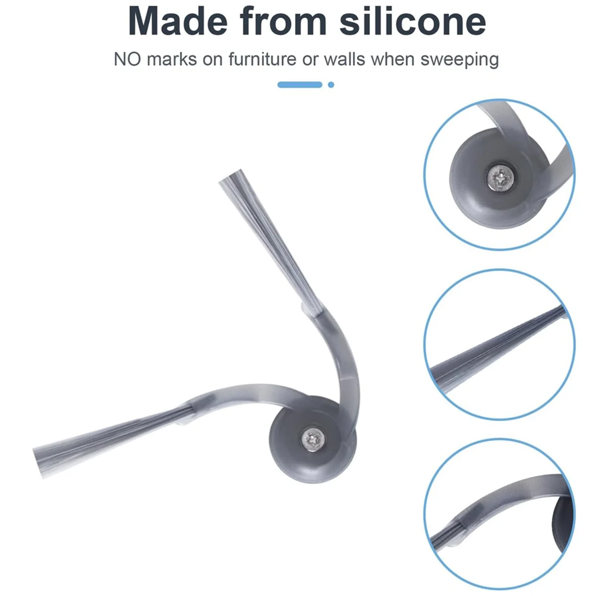 Escovas laterais FZFZ para acessórios de peças de reposição Q Curv