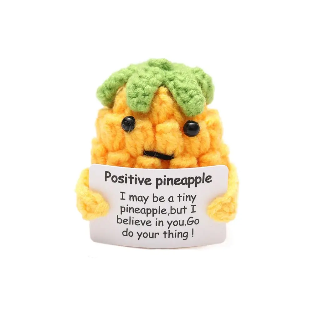 

Knitted Positive Energy Potato Pendant Vegetable Fruit Potato Hug Pocket Handmade Hand-Stitche Ornament Birthday Holiday