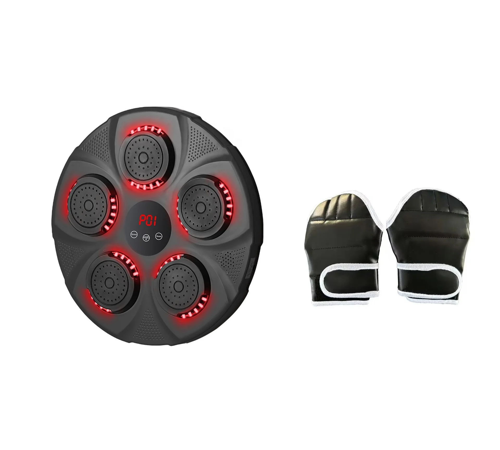 Home  Adults Big Wall Smart Electronic Arcade Game Training Price with Boxing Gloves One Punch Music Boxing Machine - view 4