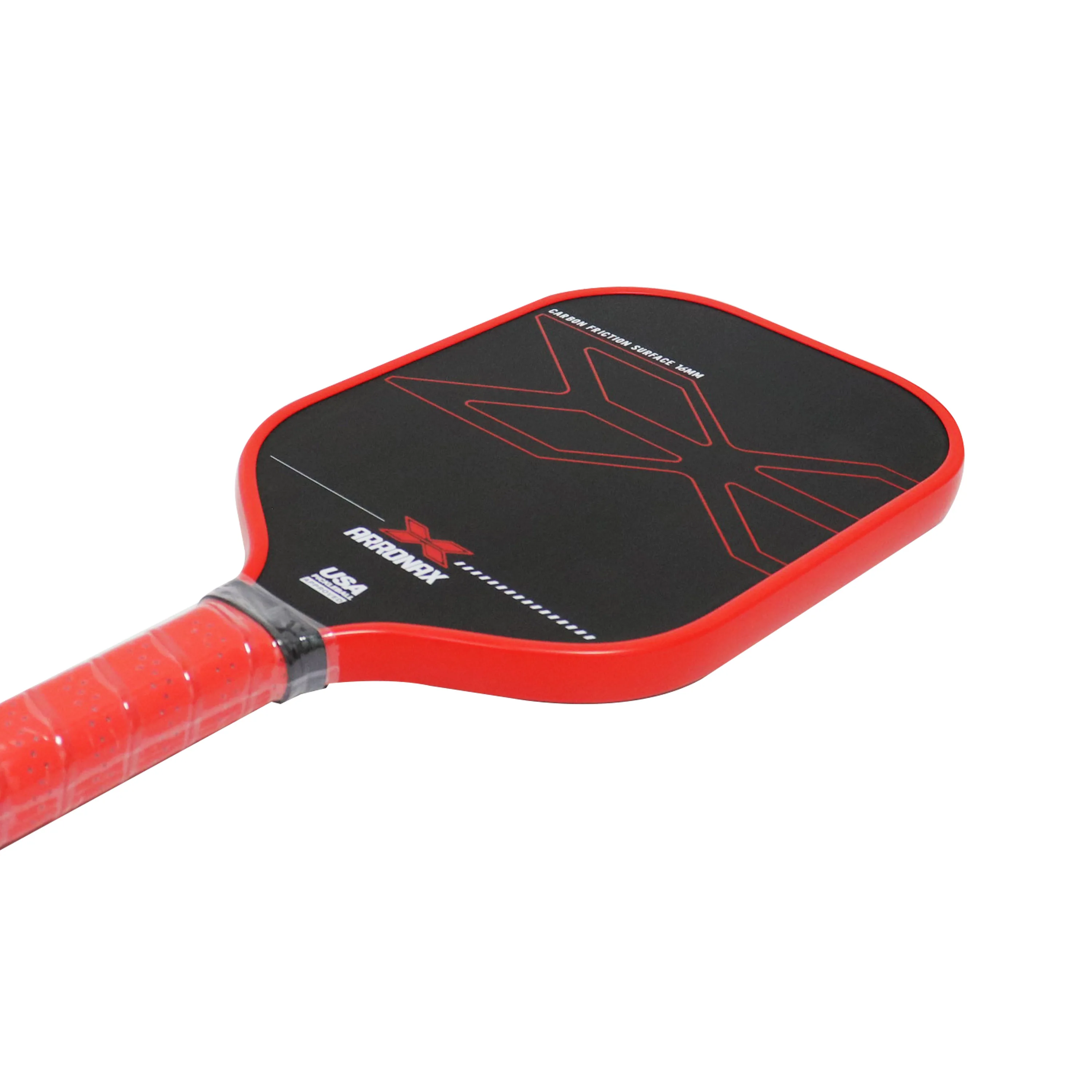 Carbon Fiber Pickleball Paddle Set 16mm Racquet Pickle Ball Racket Professional Lead Tape Cover Men Women 2023