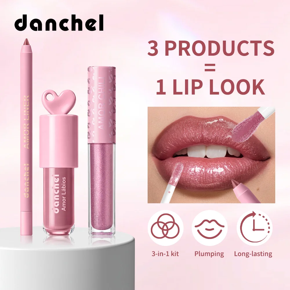 kit-labial-love-gloss-labial-de-longa-duracao-com-acabamento-de-alto-brilho-hidratacao-instantanea-e-efeito-volumizador-tinta-labial-e-lapis-labial-conjunto-com-embalagem-em-caixa-de-presente