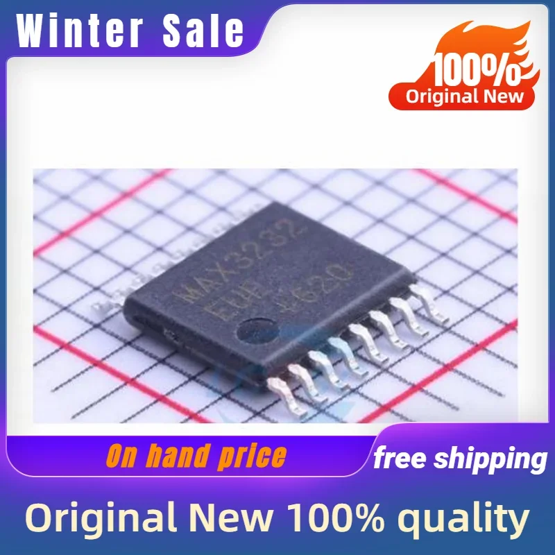 10PCS New original MAX3232EUE MAX3232CUE TSSOP16 IC quality goods