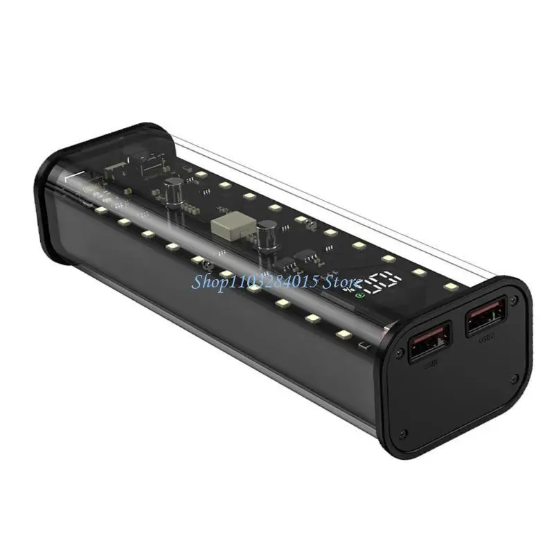 r6ff-軽量-4x21700-収納ケース-usb-type-c-出力-パワーバンクボックス-バッテリーなし
