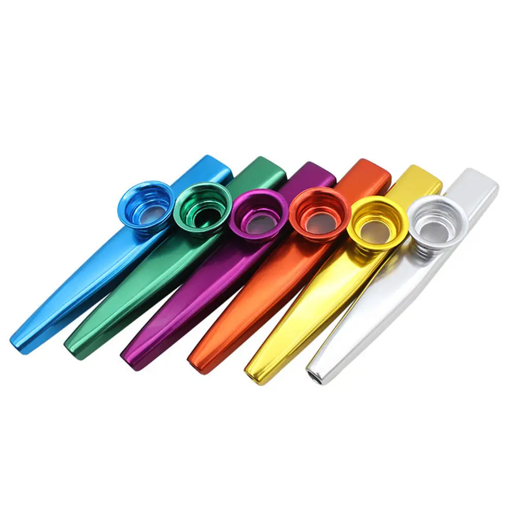 Lightweight Kazoo Aluminum Alloy Metal Fun Instrument Easy To Use for Music Lovers Professional Music Instrument Clarinete