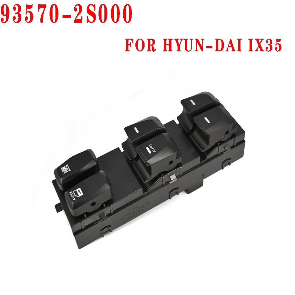 935702S000 Control Switch Button For Hyundai IX35 TUCSON Electric Power Master Window Lifter Regulator 935702S000 935712S000