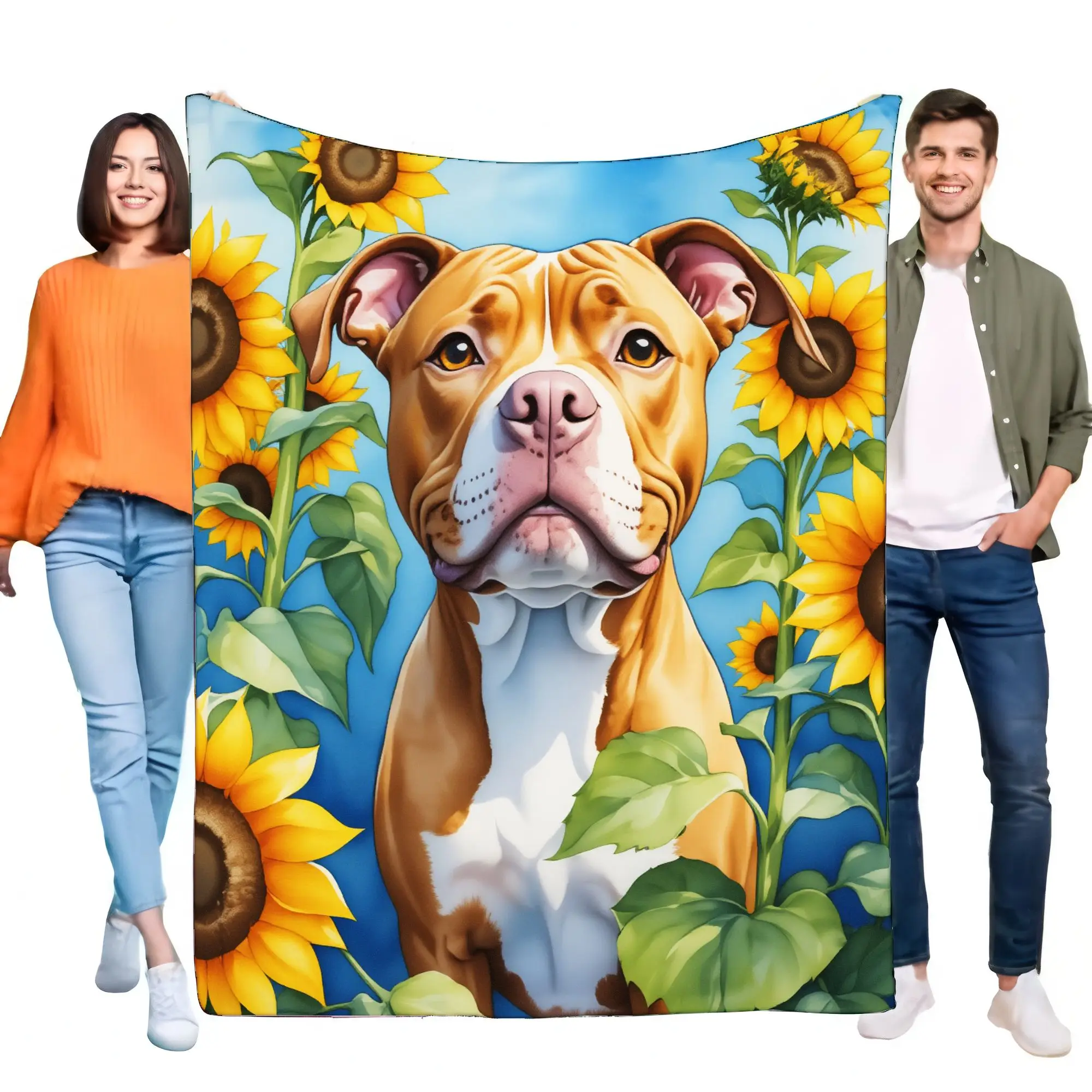 Vibrant Brown And W…