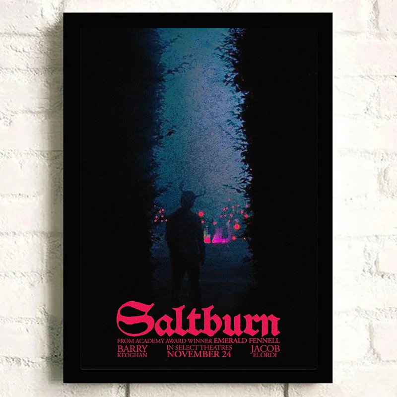 Saltburn Movie Poster Comedy horror Film Canvas Painting Poster Wall Art Decoration Painting For Home Living Room Art Decoration