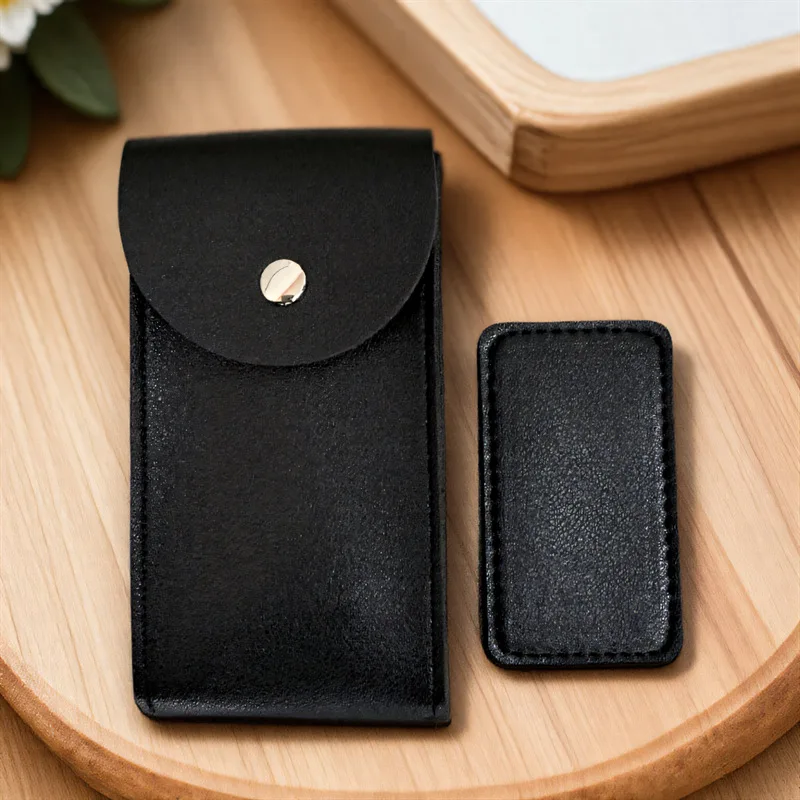 マイクロファイバーレザー腕時計収納バッグ、おしゃれな機械式リングウォッチ、傷防止レザーケース、シンプルな旅行用腕時計収納バッグ