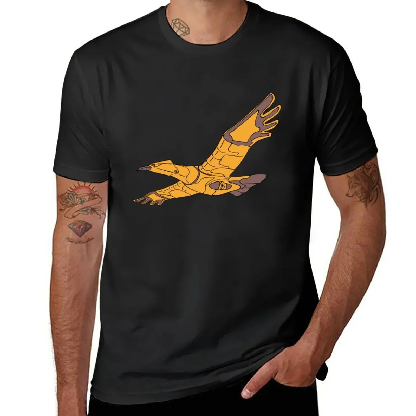 The Mysterious Cities of Gold - Condor V2 T-Shirt tops anime clothes Men's t-shirt