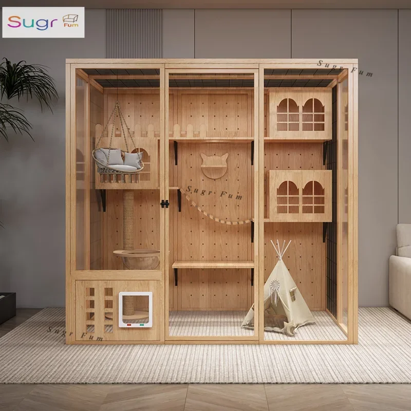 

Large villa panoramic glass house home luxury cage indoor house custom villa house