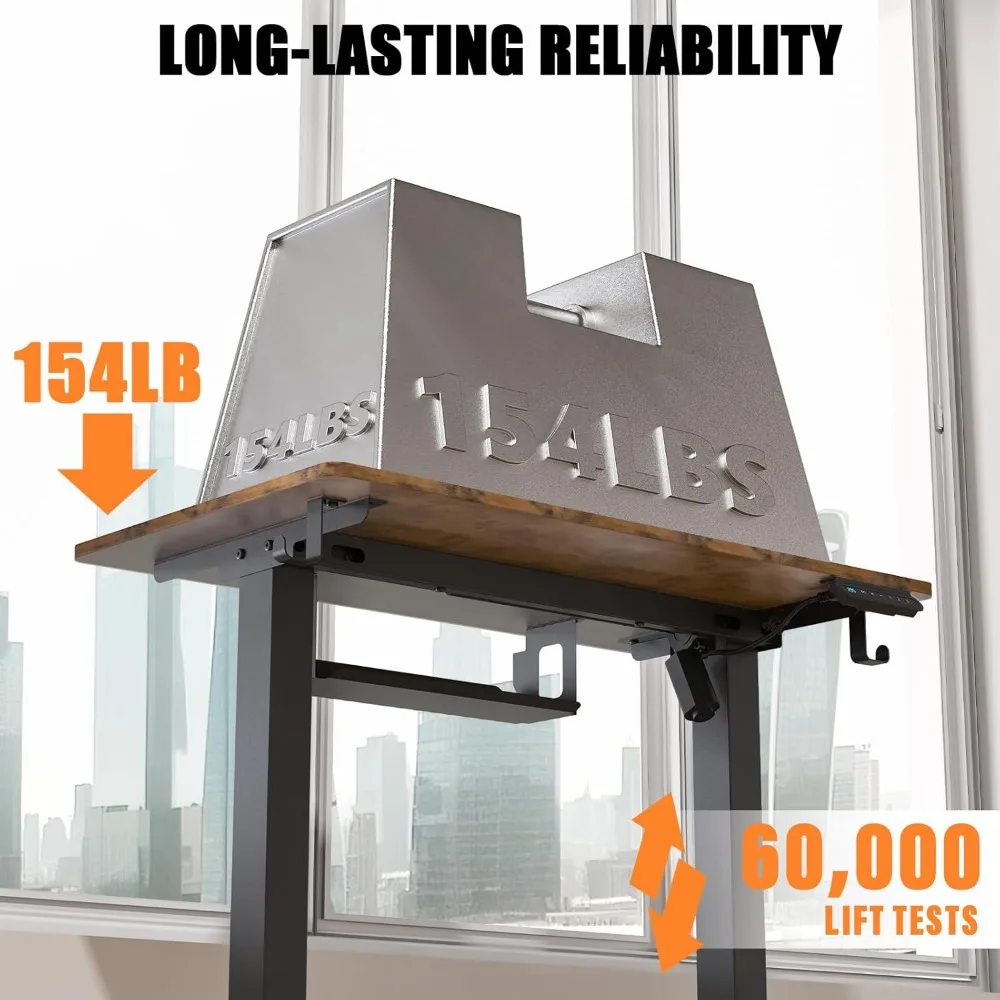 Escritorio eléctrico de altura ajustable, escritorio compacto con soporte para sentarse de 35 x 20 para oficina en casa, niños y necesidades informáticas