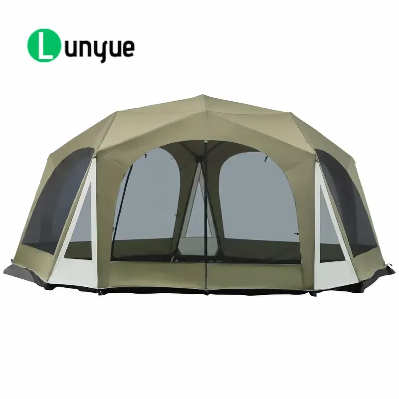 Luxury Large Automatic Event Party Tent 20 Person Commercial Outdoor Camping Sleeping Shelter High Quality Waterproof