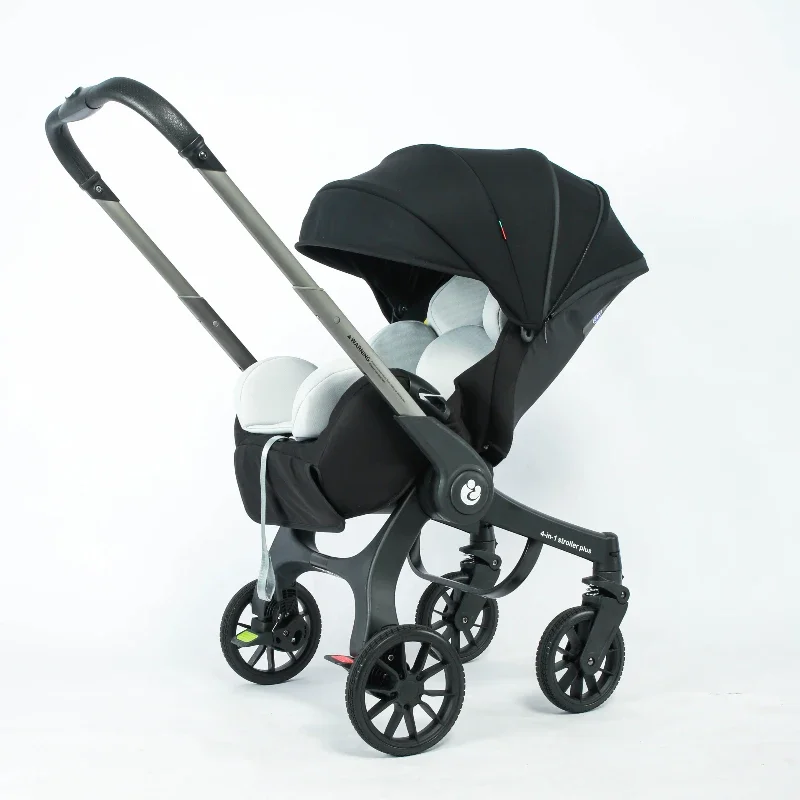 Neuer multifunktionaler Kinderwagen 4in1 faltbar mit Autositz Babywagen tragbarer Kinderwagen 3in1 EU-Lagerbestand