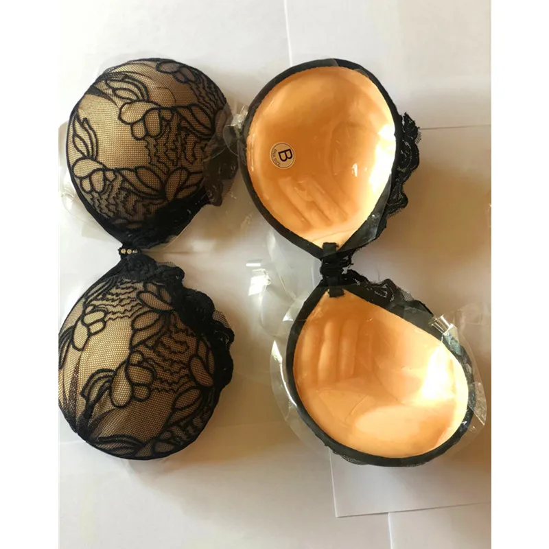 2 Pairs Frontless Sticky Lift Backless Wireless Strapless Cupless Sexy Push Up Bra For Women Wing Shape Adhesive Bra