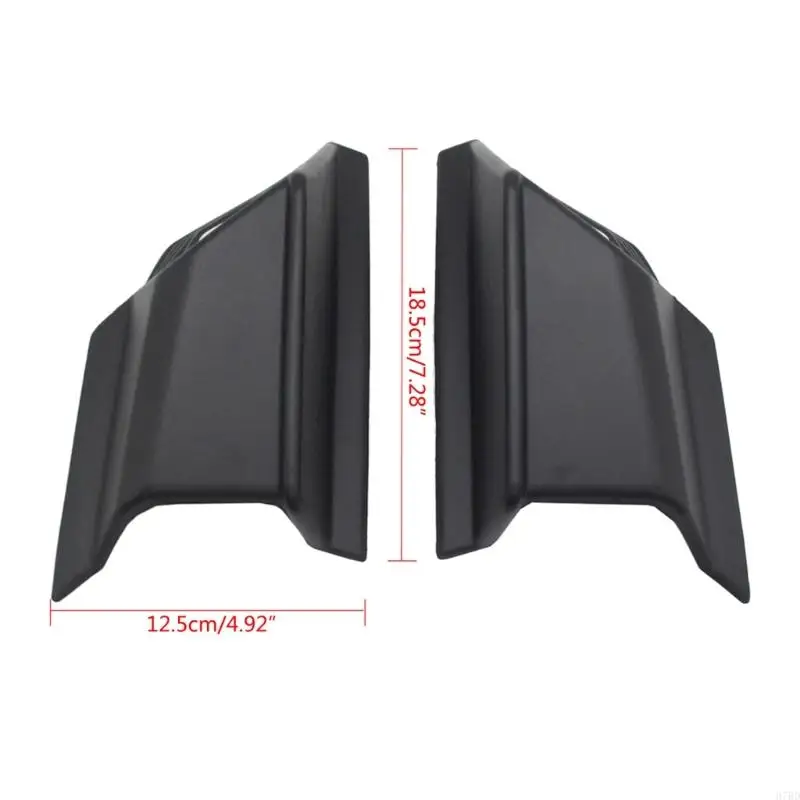H7bd 1 par asa aerômica asa aerômica Winglets Wing Spoiler Wing Modificação Universal Acessórios Adequados para Adv160