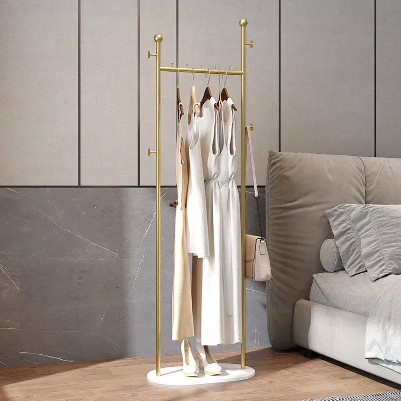 

Большая настенная вешалка для прихожей, удлиненная стойка для пары, гардеробные куртки, современная женская одежда в стиле палаццо, золотая полка, входное пальто для ног