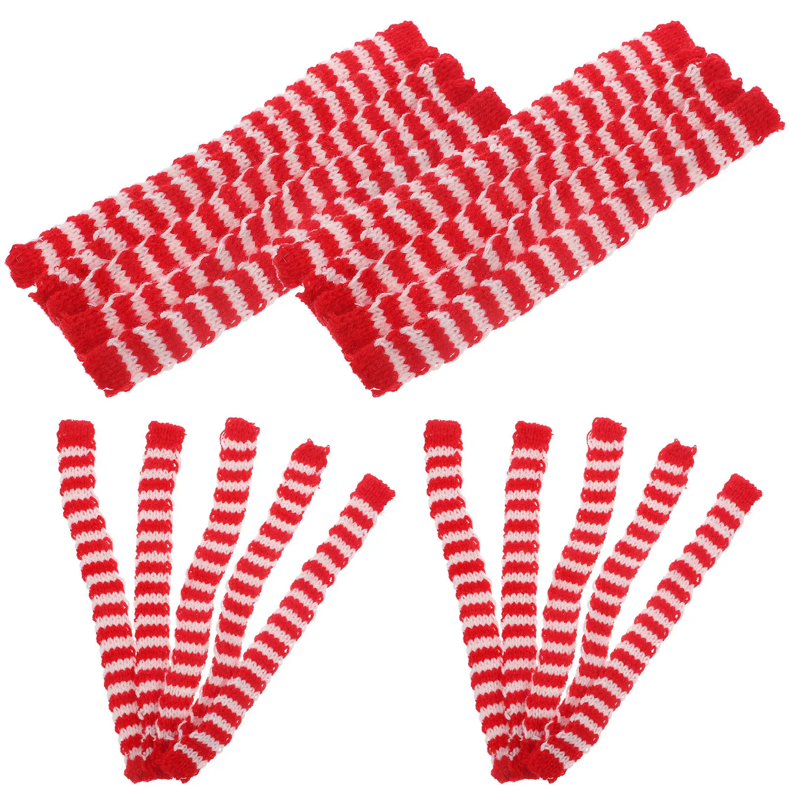 

20 шт. мини-шарфов: креативные, изящные шерстяные шарфы для вечеринок, декоративные аксессуары для праздничных подарков и тематических мероприятий