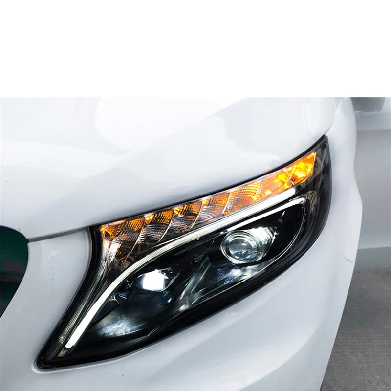 For Benz New Vito 2016 Head Lamp 6398201861 6398201961 Halogen Headlight Car Lamp Car headlight Auto Headlights