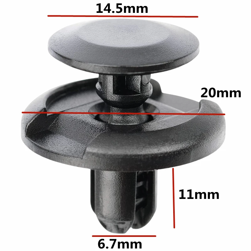 20Pcs For 6.5Mm Hol…