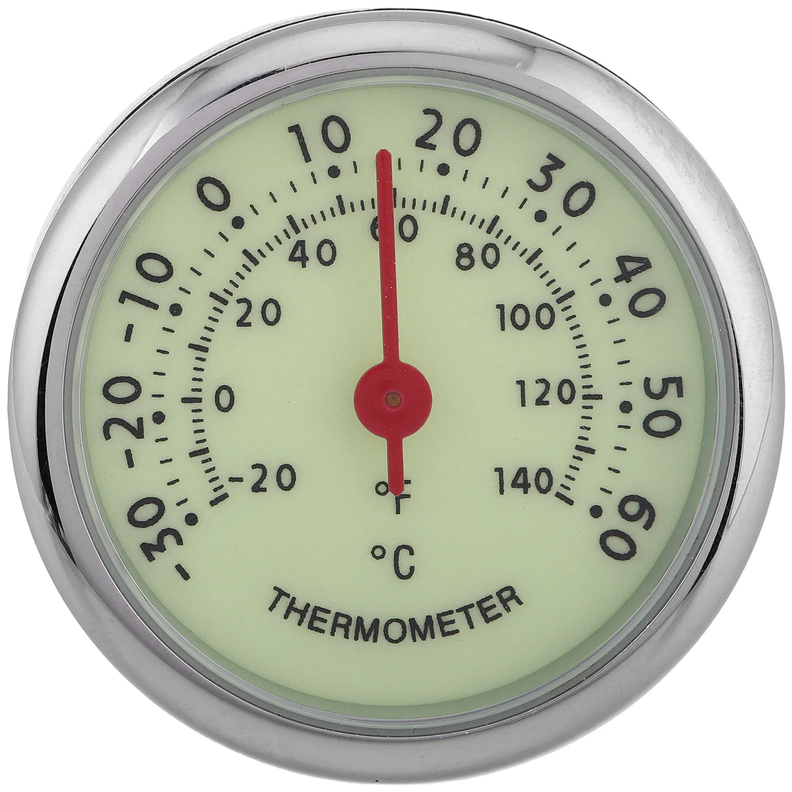 

Car Dashboard Thermometer Luminous Display Monitoring Temperature Difference Compact Design Easy Installation Vehicle