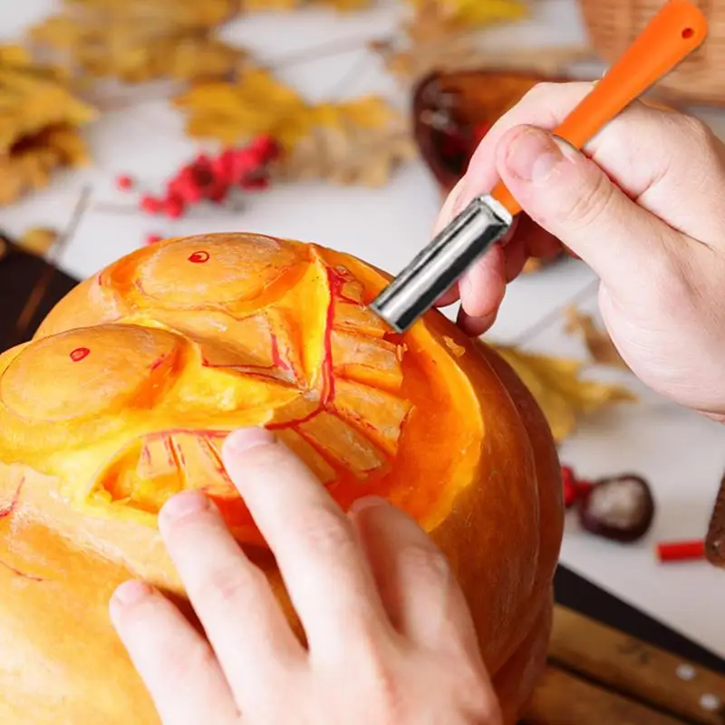 Pumpkin Carving Tools Kit Sculpting Halloween Pumpkin Tools Fine Engraving Sculpting Tool Carving Kit For Creating Details And