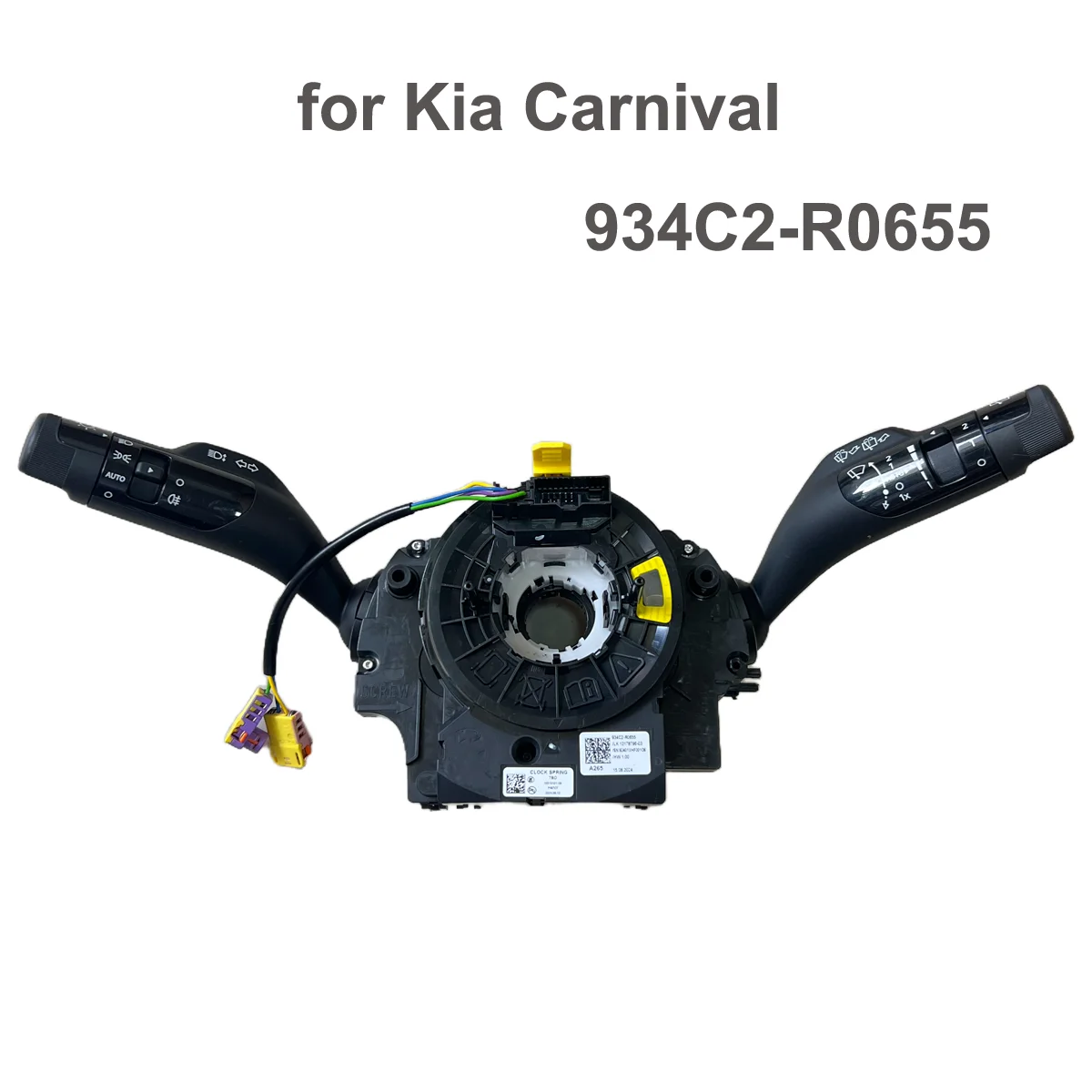 

for Kia Carnival 2021- 2025 Front Wiper Turn Signal Head Light Headlight Clock Switch Assy