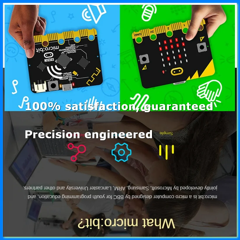 Bbc Microbit V2.0 Motherboard an Introduction To Graphical Programming in Python for Primary and Secondary Schools-A69M