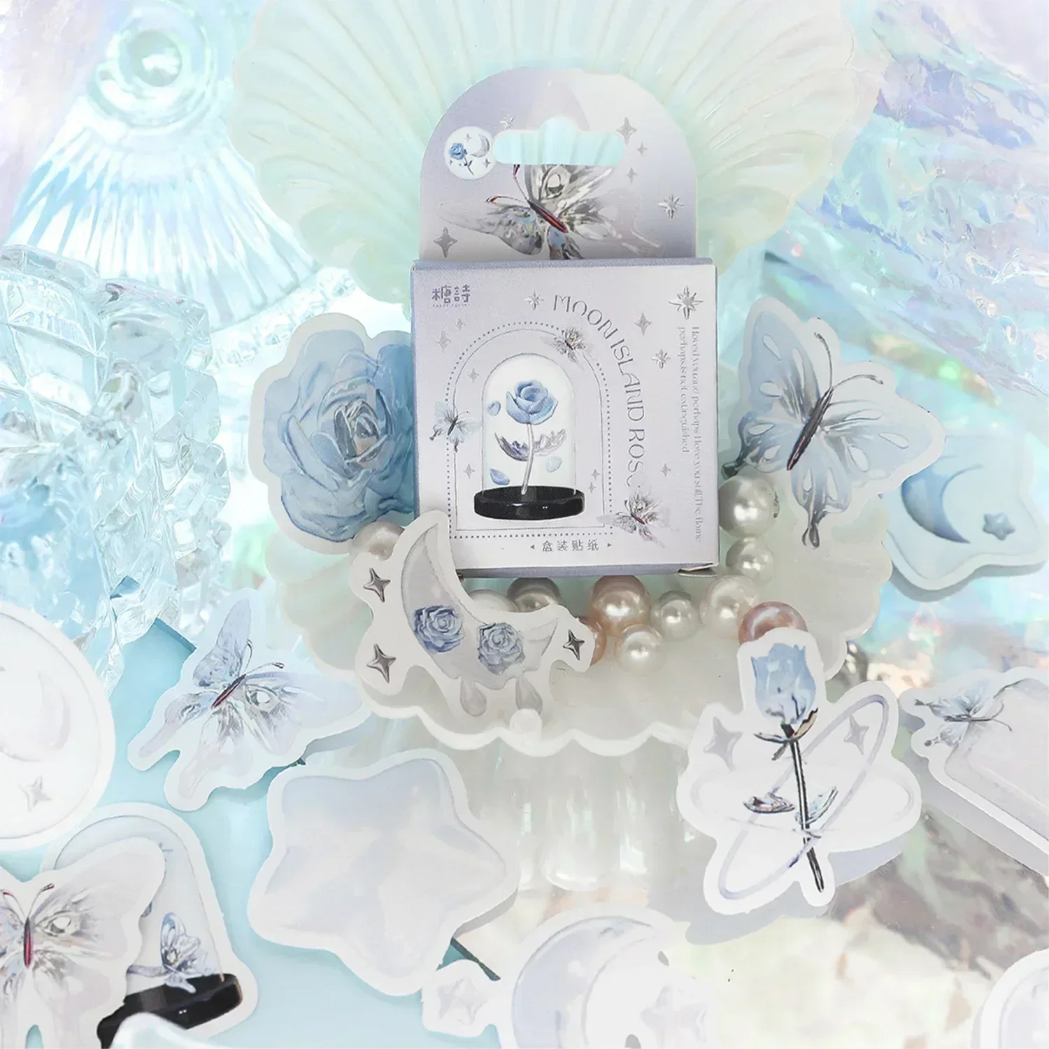 46pcs Set Boxed Cute Cartoon Elf Scrapbooking Stickers Journal Planner Decorative Labels journaling stationery korean stickers